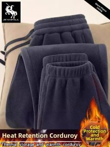 JIFANPAUL | Winter Fleece Jogger Pants with Drawstring