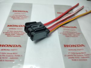 Kabel Soket Socket Acg Ecm Ecu Kiprok Spul Honda New Vario 125 150 Led Old lama Fi pin 3 original