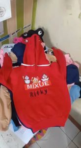 HOODIE MATA MIXUE LAKI-LAKI/PEREMPUAN BORDIR NAMA