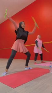 HIA Everywear Selina Short-Skirt Rok Olahraga Hacktive Fabric All Size