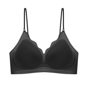 Backless U-Shape Thin Straps Small Bust Gather Summer Bra