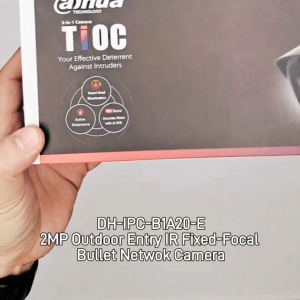 Dahua 2MP TioC 3-in-1 Audio HDCVI Bullet Analog Camera Full-color TIOC 40m Illumination Super Adapt Built-in MIC Speaker Advanced 3DNR Quick-to-install (DH-HAC-ME1239THN-A-PV / DH-HAC-ME1239TH-A-PV)