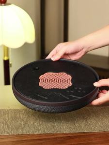 SHENGCANG | High-End Purple Pottery and Natural Jinshi Tea Tray
