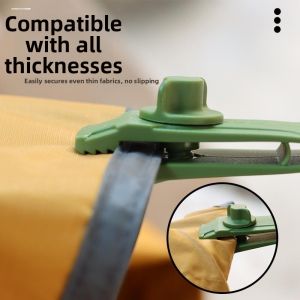 MINGRENBANG | Anti-Slip Camping Windproof Rope Clamp Tentsky Clip