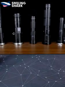 Smiling Shark SD8107/SD8110 Led Torch Light Type-C Rechargeable Zoomable Waterproof Camping Light