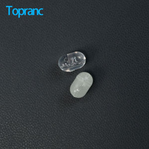 Topranc 300Pcs Transparent PE Plastic Beads Carpfishing Anti-Tangle Line Hole Buffer Protection Bean Fishing Accessories