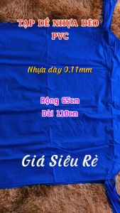 Tạp dề nhựa dẻo chống thấm nước yếm nhựa dẻo chống thấm. Yếm nhựa thủy sản