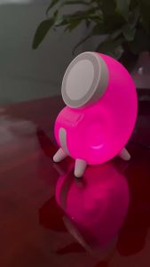 2024 New Magnetic Multi Functional LED Color Changing Wireless Charging Suitable For IPhone Samsung Huawei Xiaomi