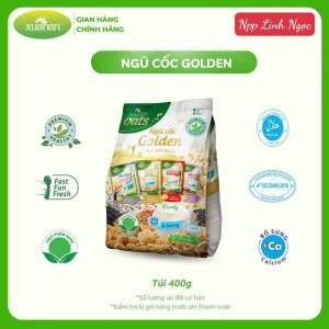 Combo 5 gói Ngũ cốc mix 4 vị golden Xuân An túi 400g