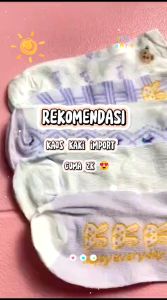KS46 Kaos kaki Pendek wanita Korean Style Motif Hewan Kaos Kaki Ankle Women Socks Kaos Kaki Wanita