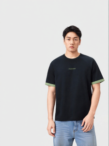 Purcotton | Cool Sensation Knitted Round Neck T-shirt