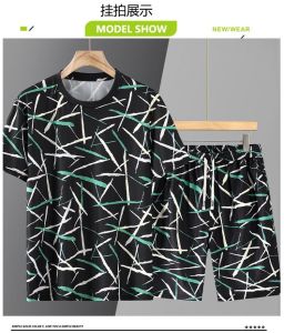 [3xl-11xl] Quần đùi nam in họa tiết thêu đầy đặn ngoại cỡ cỡ lớn Polyester 87% giá rẻ 180kg có thể mặc quần quần đùi thể thao dáng rộng thường ngày mùa hè