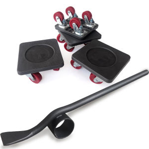 Home Moving Tools Universal Roller Furniture Mover Appliance Slider for Washing Machine Fridge Coffee Table Weight Lifting