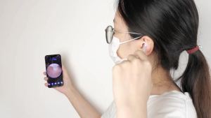 KERUI Smart Wireless Visual Ear Cleaner Spoon Safe Endoscope Earpick 5MP Mini Camera Wax Remover Otoscope Ear Tools Health Care