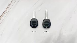 KEYECU 28268-8H700 433MHz No Chip Remote Key Fob for Nissan Patrol Navara X-Trail Serena Primera Micra Almera
