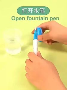 Magic Water Book - สมุดภาพระบายสีด้วยน้ำเปล่า สีเมจิกน้ำระบายสีหลังจากแห้งนำกลับมาระบายซ้ำได้ใหม่ สำหรับการแก้มผิวหน้า