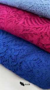 0.5 Meter Kain Cotton Katun Lace Brukat