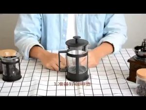 French press coffee pot ขนาด เหยือกชงกาแฟสด ที่ชงกาแฟแบบกด หม้อชากาแฟสด กาชงกาแฟสด300/600/800/1000ML