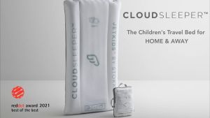 Giường nệm bơm hơi cao cấp thoáng khí cho bé tiện lợi đi du lịch cắm trại - Stokke Cloudsleeper Jetkids