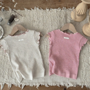 Cute Ruffle Neck Baby T-shirt