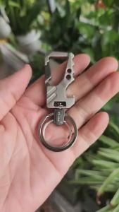 Móc khoá xe GADO móc chìa khoá xe máy ô tô GADO inox cho quý ông lịch lãm P061