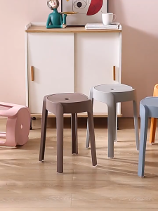 Nordic stackable Plastic Chair Dining Chair Living Room Chair Plastic Stool Dining Chair Plastic Stool