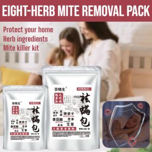 100% Mite Removal Eight-Herb Mite Removal Pack Natural Herbal Plant Extract Mite Removal Pack Home Use Bedding Lasting Non Smelly