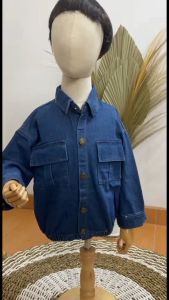 JAKET ANAK LAKI-LAKI / OUTER ANAK COWOK KEKINIAN / JAKET ANAK BAHAN DENIM BERKUALITAS
