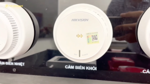 Đầu báo khói không dây Lora Hikfire NP-FY101-WR dùng cho nhà trọ CCMN văn phòng nhà xưởng