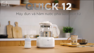 Máy đun và hâm nước pha sữa điện tử FATZ BABY Quick 12 FB3503HB 3 chế độ hoạt động khử Clo tồn dư