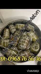 [TẶNG BỘ DỤNG CỤ VỆ SINH NỒI] Nồi hấp bánh bao giò chả gà chạy bằng điện size 40cm có 3 tầng hấp