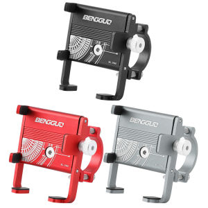 Bicycle Phone Reliable Mount Aluminium Alloy Bike Phone Stand Shockproof Smart Electric Bicycle Phone Support Adjustable