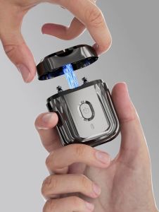 Enchen Mini 6 Electric Shaver Portable Electric Razor with Magnetic Cutter Head Fullbody Washable Dual Floating Head Razor Gift For Men