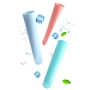 1Pc Popsicle Maker Silicone Reusable Summer Popsicle Maker Quick-freeze Self-sealing Popsicle Tubes Ice Cream Kitchen Tool