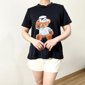 [VEMODE] BLOUSE SCUBA CASUAL BEAR WANITA 0B3B 933