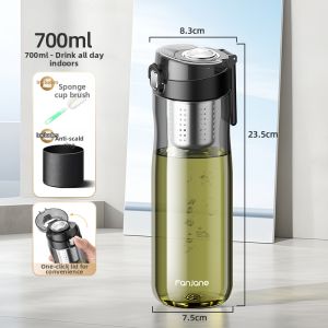 FANJIAN | Magnetic Separation Tea Tumbler for Men