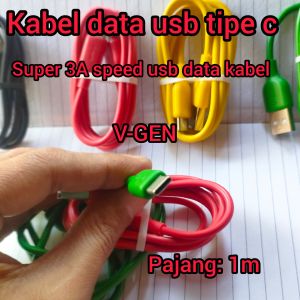 kabel data kabel usb tipe C v-gen