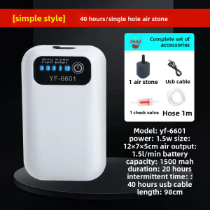 MONLEYTA | Charging Oxygen Pump Fishing专用 Dual-use Oxygenator Portable Oxygenator