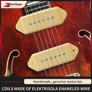 Phrilam  Alnico2 Vintage P90 Dog Ear  Pickup  Suitable for LP P90 Style Electric Guitar Parts Replacement