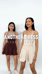 IMOGEN PADEL DRESS (With Cup Bra + Short) / SETELAN DRESS OLAHRAGA TENNIS GOLF WANITA