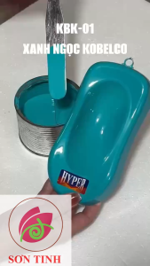 Sơn màu xanh ngọc KOBELCO 1K (Code: KBK-01)