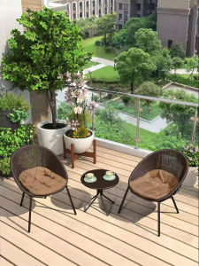 ZIYE | Simplicity Outdoor Patio Table and Chair Set