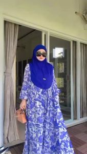 Gamis Rayon Motif Bunga: Desain Elegan & Nyaman
