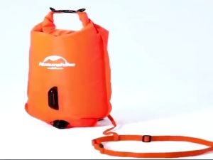 Phao bơi 28L kiêm túi khô chống nước NatureHike NH17S001-G 28L
