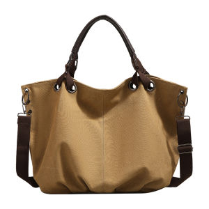 URCDN RDALVO | Simple Canvas Tote Bag Large Capacity Commute Leisure