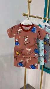 SETELAN BAJU ANAK COWOK PRINTING 1-8 TAHUN "PARTY EDITION" / SETELAN BAJU ANAK KELFI