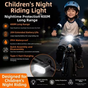 Night Riding Light for Childrens Bicycles