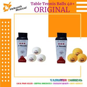 ORIGINAL Table Tennis Balls 40+ NSD NITTAKU 3 Star Polyballs