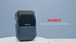 Niimbot B1 Label Printer mini printer Portable Handheld Thermal Barcode QR Code Sticker tag  note book document organizer