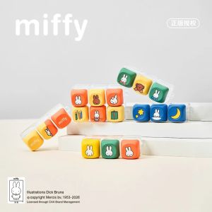 Kawaii Miffy Genuine Pressable Keycap Series Cute Gift Toy Keycaps Can Be Replaced with A New Keyboard Decoration Cartoon